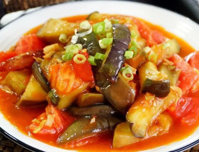 What is Braised Eggplant with Tomatoes?