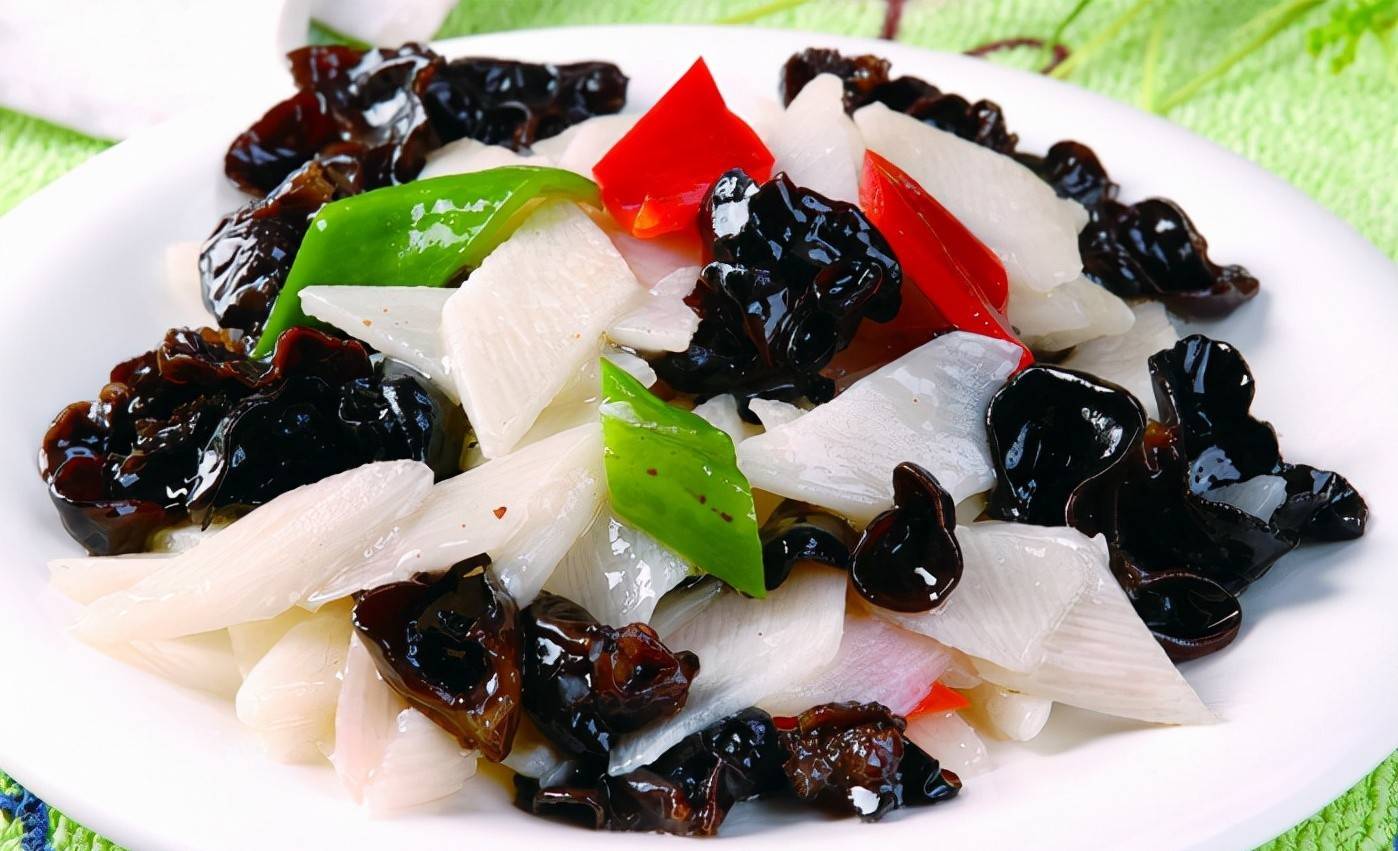 What is Fried Yam with Black Fungus