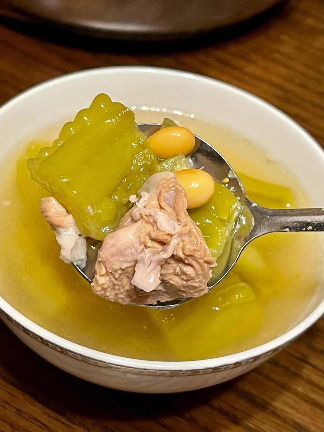 What is bitter gourd pork ribs soup?