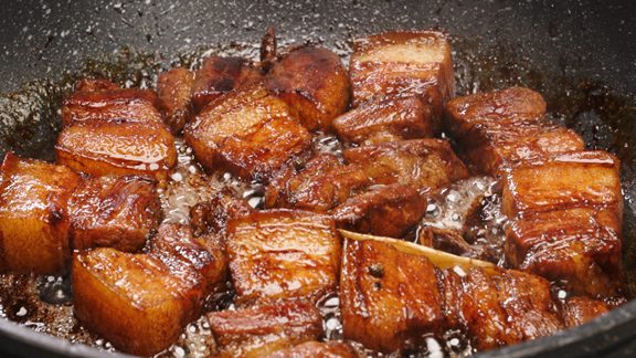 braised pork in brown sauce