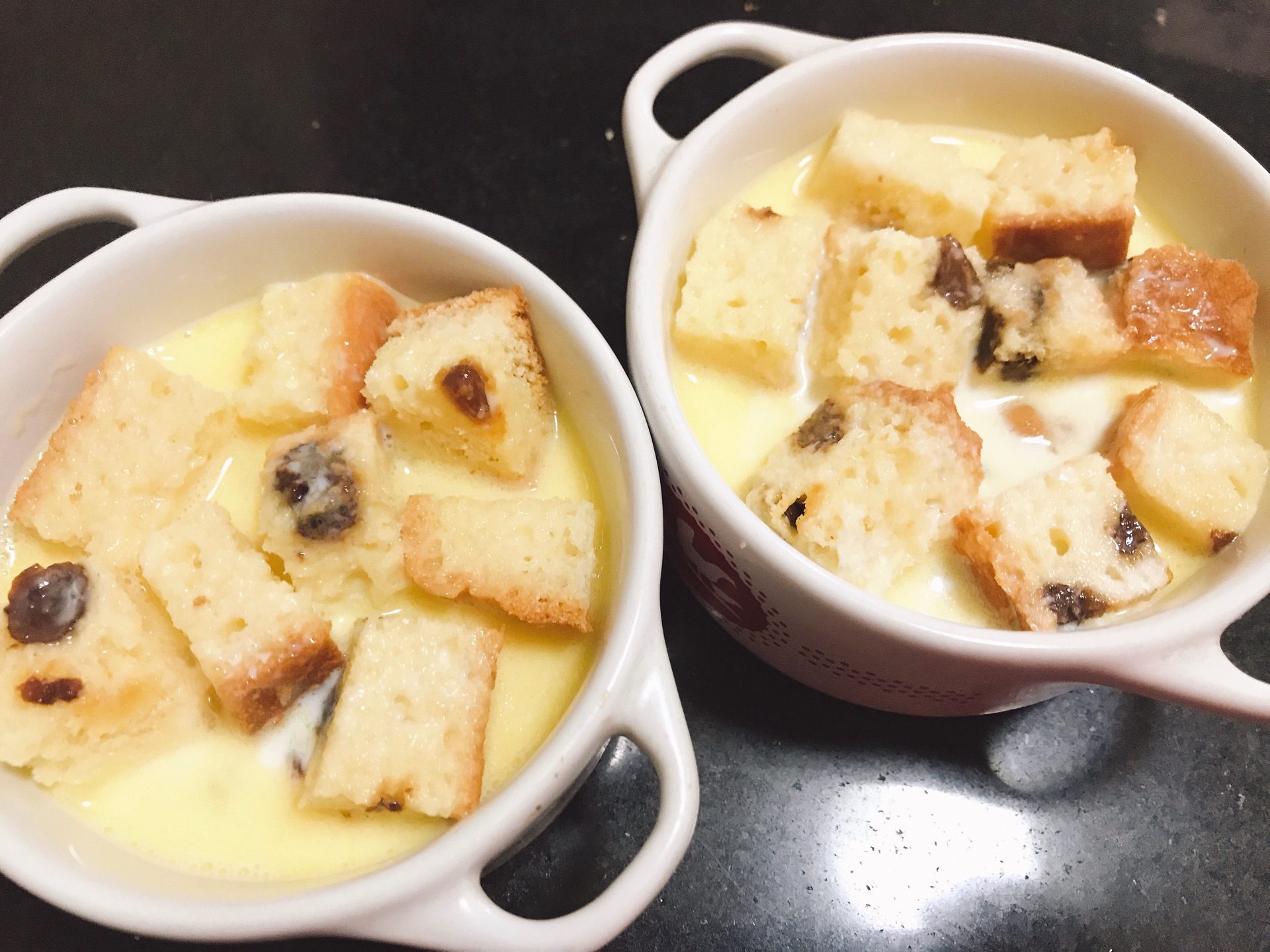 Super delicious toast pudding baby favorite simple and quick breakfast recipe steps