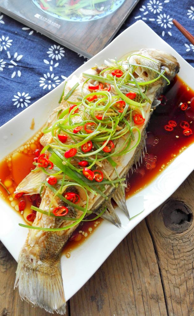 Steps for chinese sea bass recipe